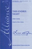 This Endris Night SATB choral sheet music cover